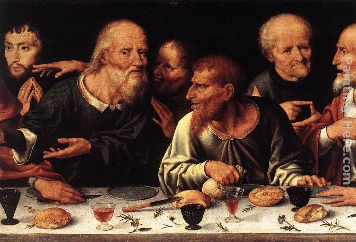 Joos van Cleve Altarpiece of the Lamentation (detail)